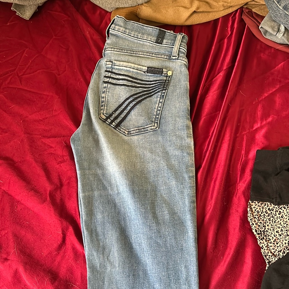7’s trouser cut Jeans